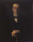 Wilhelm Leibl Portrait of Burgermeister Klein oil painting artist